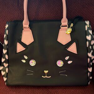 BETSEY  JOHNSON  CAT  PURSE